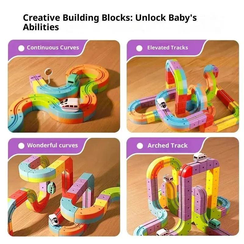  Magnetic Track Set With Anti Gravity Vehicles STEM Toy -  ToylandEU™