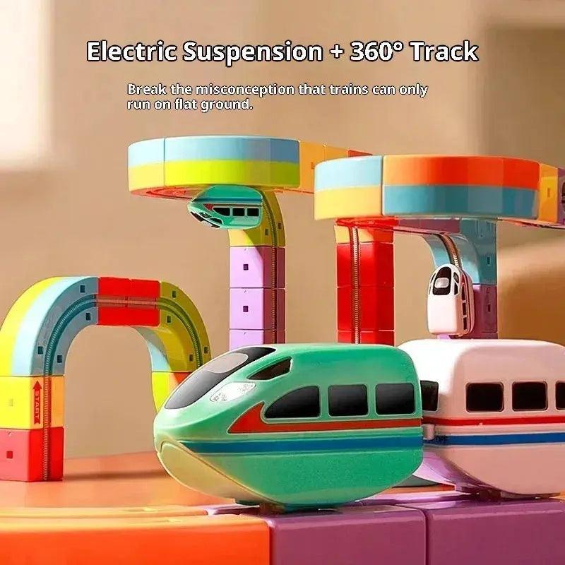  Magnetic Track Set With Anti Gravity Vehicles STEM Toy -  ToylandEU™