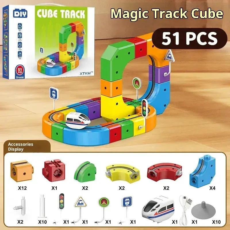 Magnetic Track Set With Anti Gravity Vehicles STEM Toy -  ToylandEU™