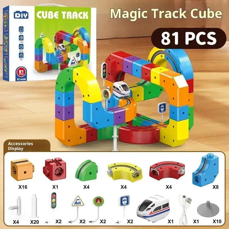  Magnetic Track Set With Anti Gravity Vehicles STEM Toy -  ToylandEU™