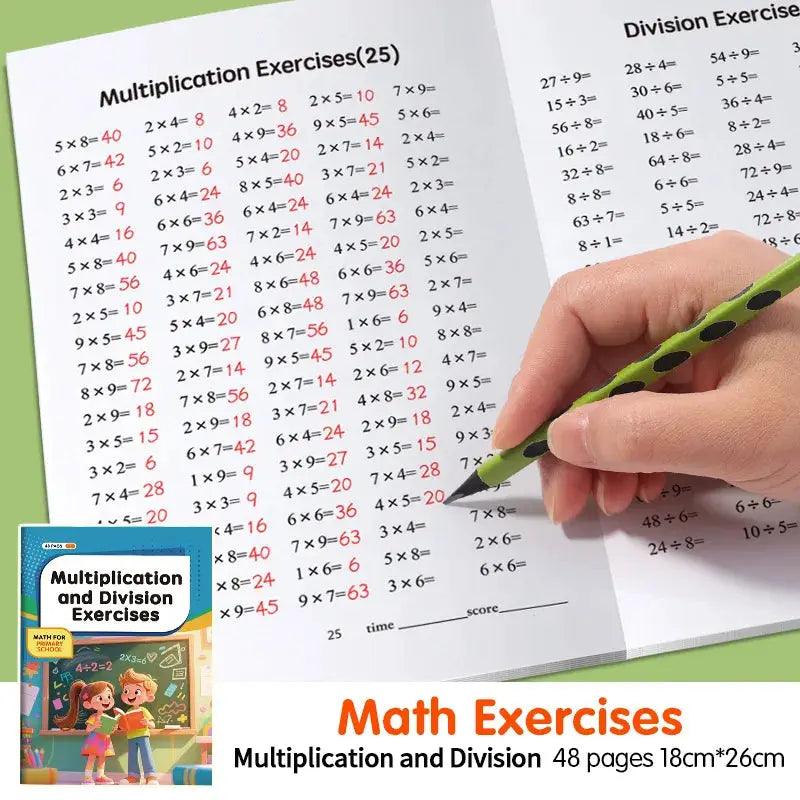  Math Workbook for Multiplication and Division Mastery -  ToylandEU™