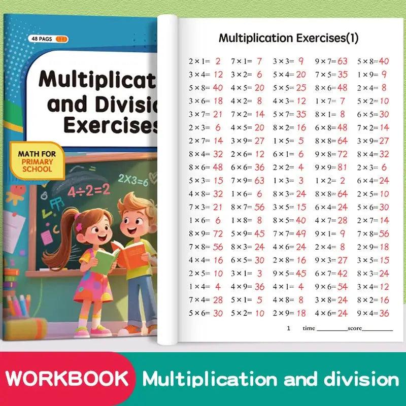  Math Workbook for Multiplication and Division Mastery -  ToylandEU™