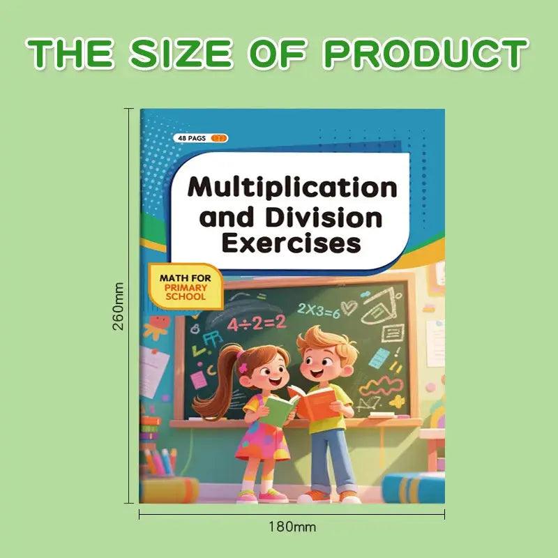  Math Workbook for Multiplication and Division Mastery -  ToylandEU™