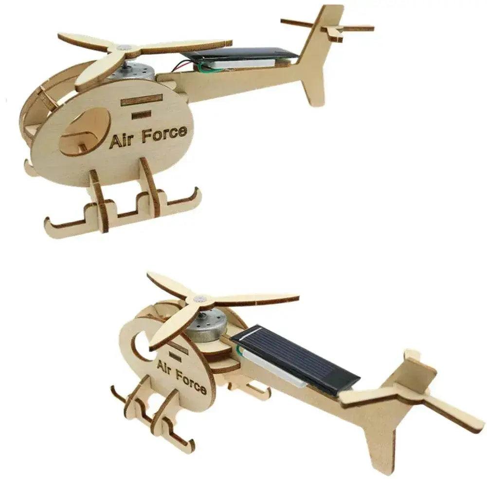  Mini Solar Airplane Helicopter DIY Models & Building Toy Science Education Model Toy for Children Gift -  ToylandEU™