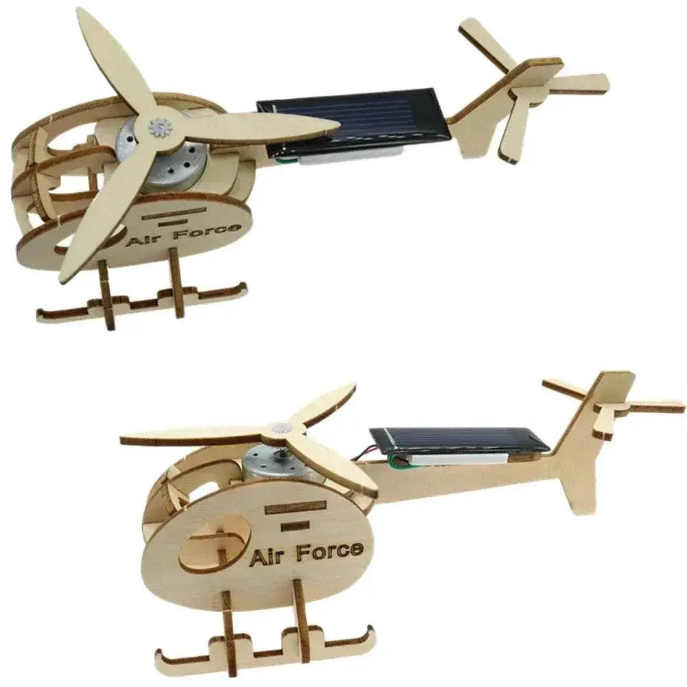  Mini Solar Airplane Helicopter DIY Models & Building Toy Science Education Model Toy for Children Gift -  ToylandEU™