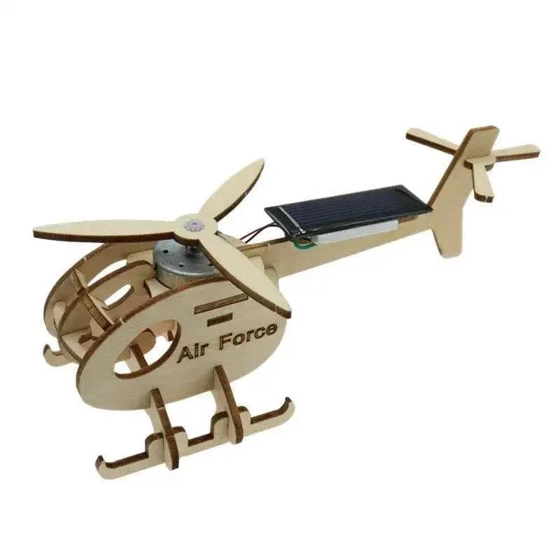  Mini Solar Airplane Helicopter DIY Models & Building Toy Science Education Model Toy for Children Gift -  ToylandEU™