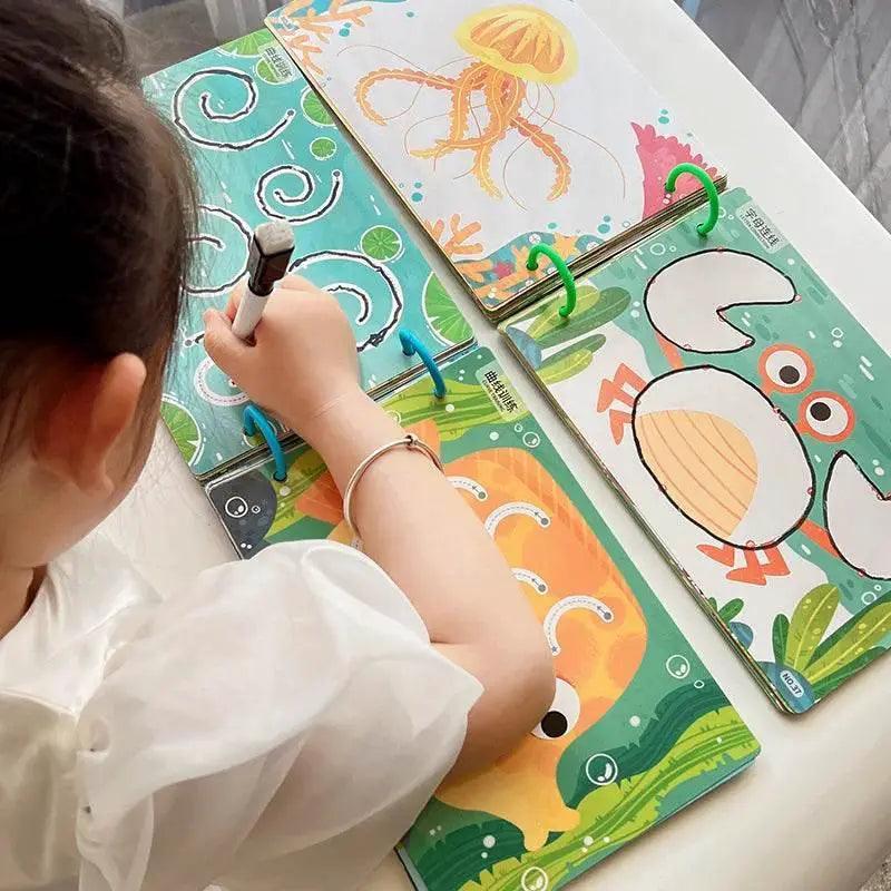  Montessori Pen Control Drawing Toy For Toddlers -  ToylandEU™