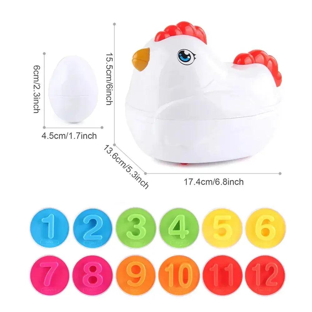  Montessori Sensory Eggs Shape Sorter Educational Toy -  ToylandEU™