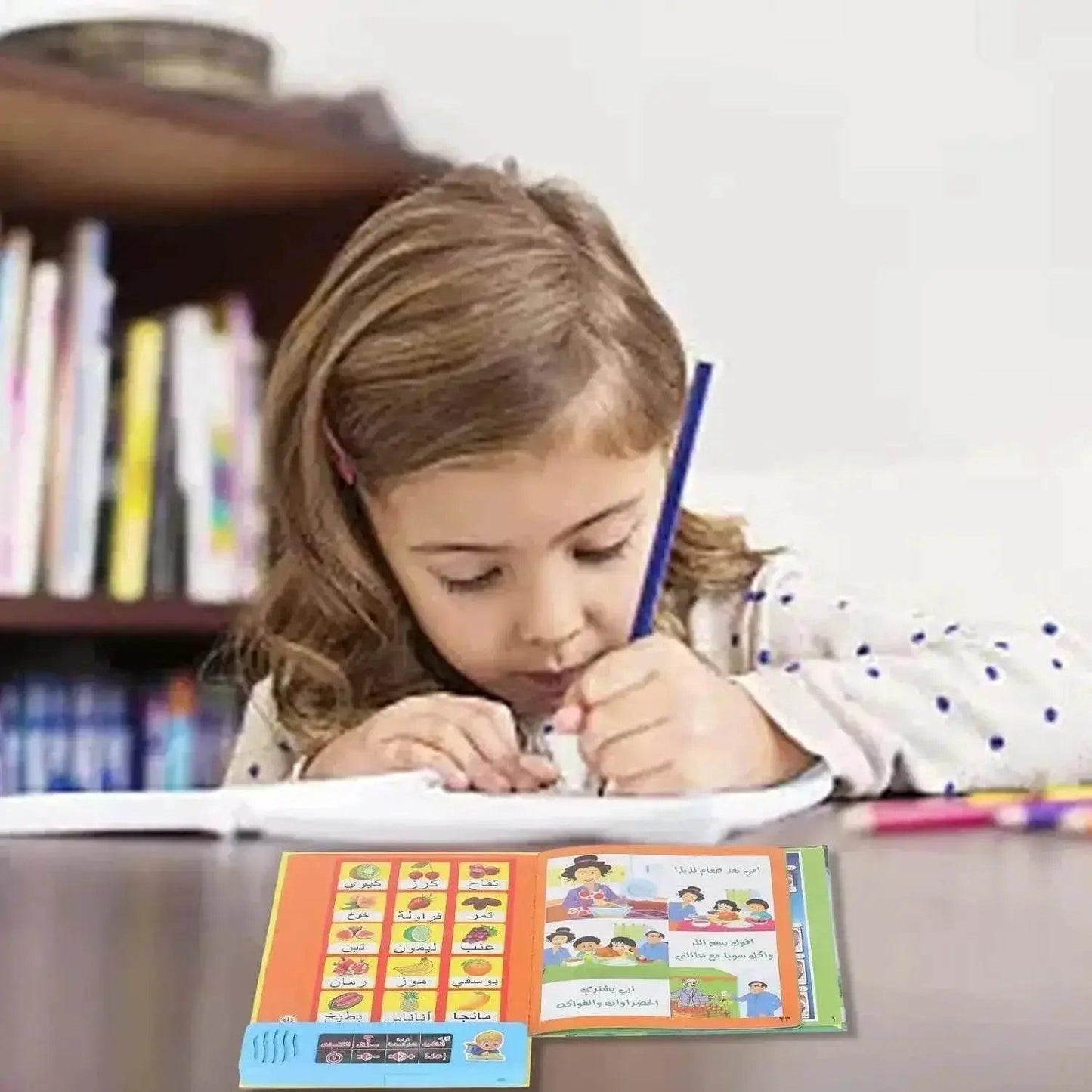  Muslim Kids Arabic Sound Book Clear Pictures Letters Words Learning Educational Electronic Sound Book -  ToylandEU™