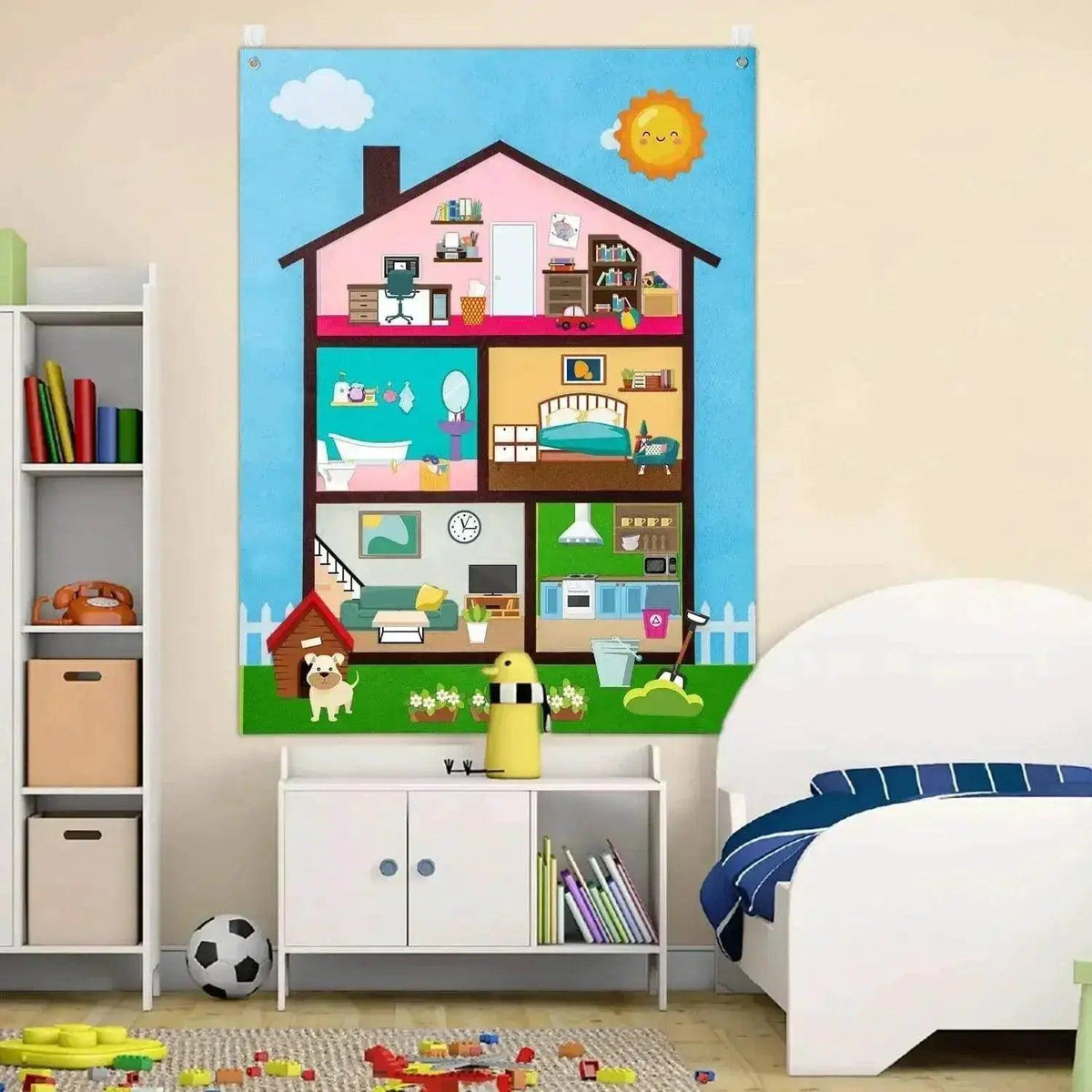  My Daily Calendar Farm Transportation Felt Story Board -  ToylandEU™