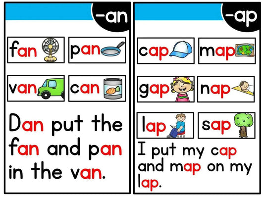  Montessori Phonics Learning Cards 67 Set for Kindergarten -  ToylandEU™
