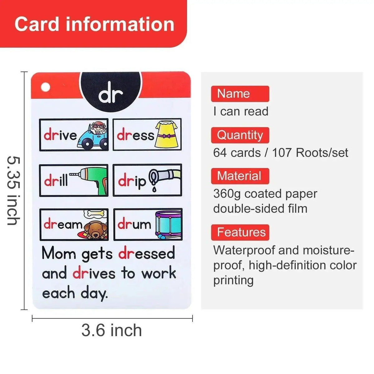  Montessori Phonics Learning Cards 67 Set for Kindergarten -  ToylandEU™