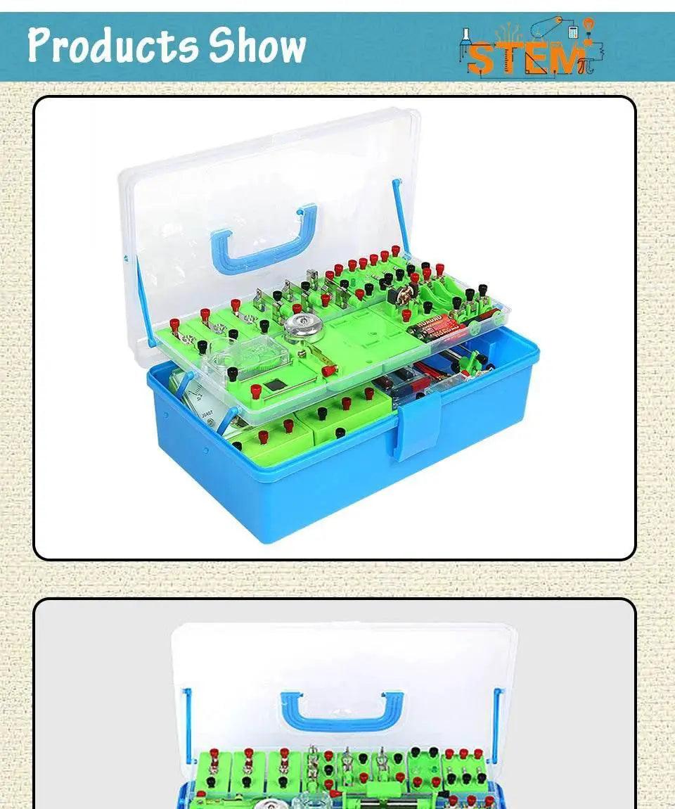  Physics Labs Circuit Learning Kit Basic Electricity Discovery Principles Kit for School Teacher Student Science Study Parallel -  ToylandEU™