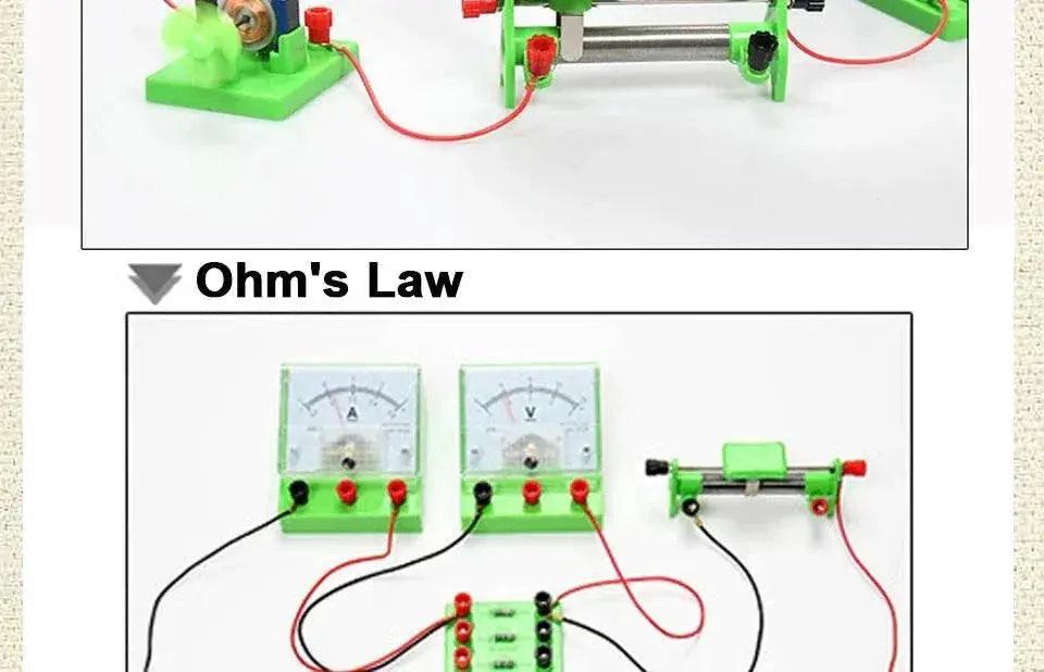  Physics Labs Circuit Learning Kit Basic Electricity Discovery Principles Kit for School Teacher Student Science Study Parallel -  ToylandEU™