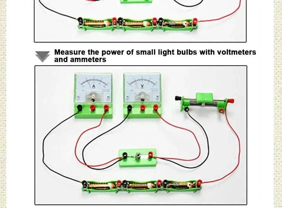  Physics Labs Circuit Learning Kit Basic Electricity Discovery Principles Kit for School Teacher Student Science Study Parallel -  ToylandEU™