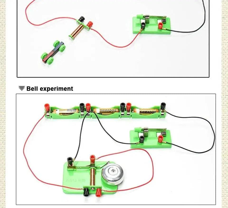  Physics Labs Circuit Learning Kit Basic Electricity Discovery Principles Kit for School Teacher Student Science Study Parallel -  ToylandEU™
