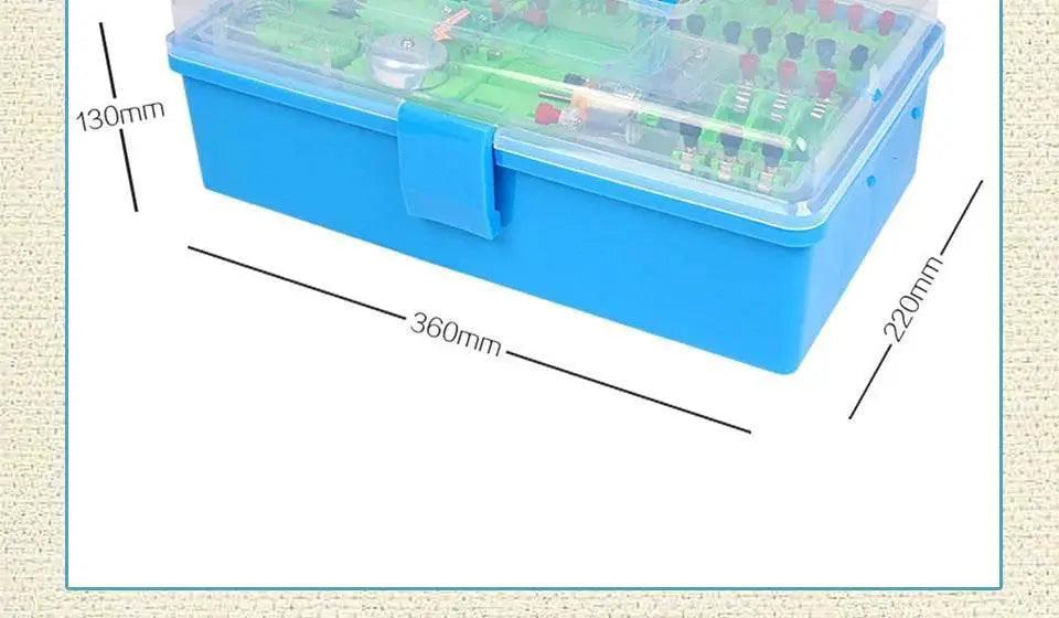  Physics Labs Circuit Learning Kit Basic Electricity Discovery Principles Kit for School Teacher Student Science Study Parallel -  ToylandEU™