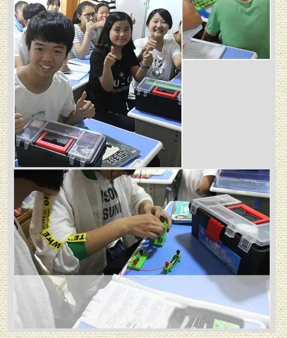  Physics Labs Circuit Learning Kit Basic Electricity Discovery Principles Kit for School Teacher Student Science Study Parallel -  ToylandEU™