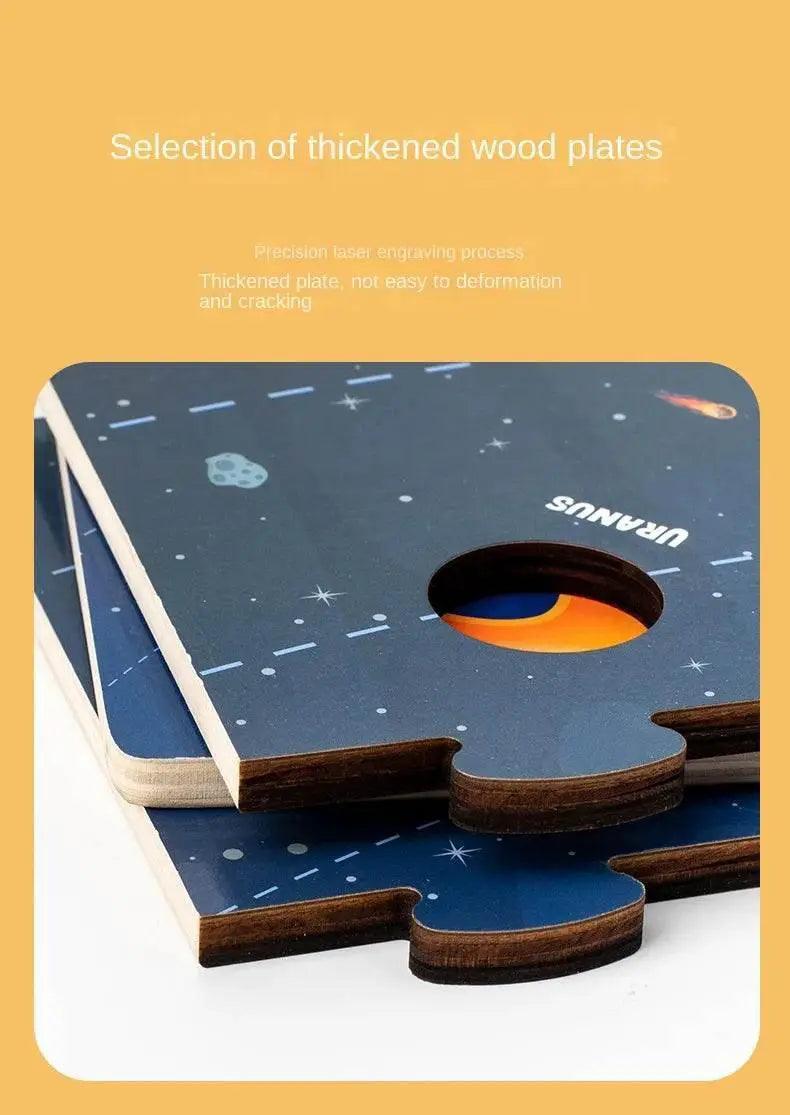  Wooden Planet Model Eight Planets in Space Scientific Exploration Toys Interactive Education -  ToylandEU™