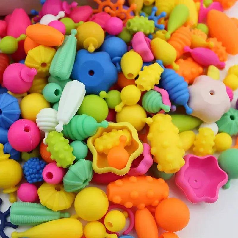  Pop Beads Craft Kit For Kids Jewelry Making Education -  ToylandEU™