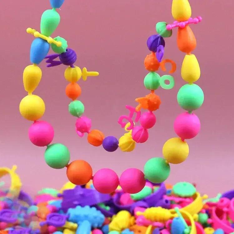  Pop Beads Craft Kit For Kids Jewelry Making Education -  ToylandEU™