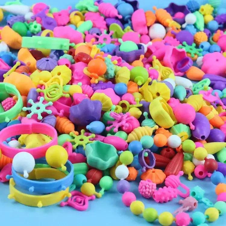  Pop Beads Craft Kit For Kids Jewelry Making Education -  ToylandEU™
