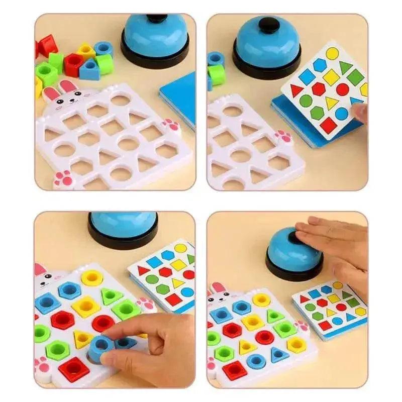  Montessori Shape And Color Matching Game For Toddlers Aged 3 Plus Educational Toy For Early Learning -  ToylandEU™