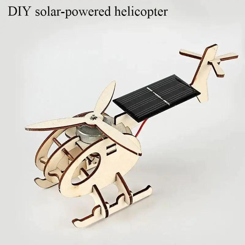  Solar Powered Helicopters DIY STEM Kit For Kids Educational -  ToylandEU™