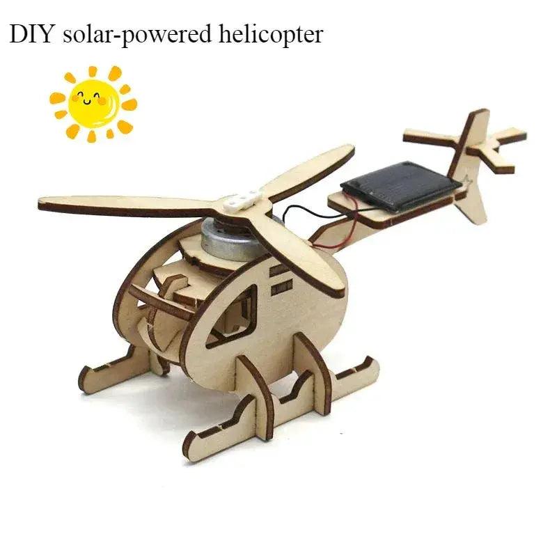  Solar Powered Helicopters DIY STEM Kit For Kids Educational -  ToylandEU™