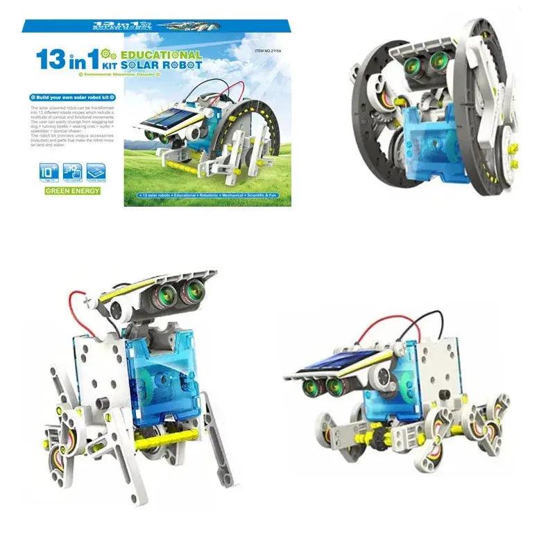 Solar Powered Robot DIY Kit For STEM Education 13 Forms -  ToylandEU™