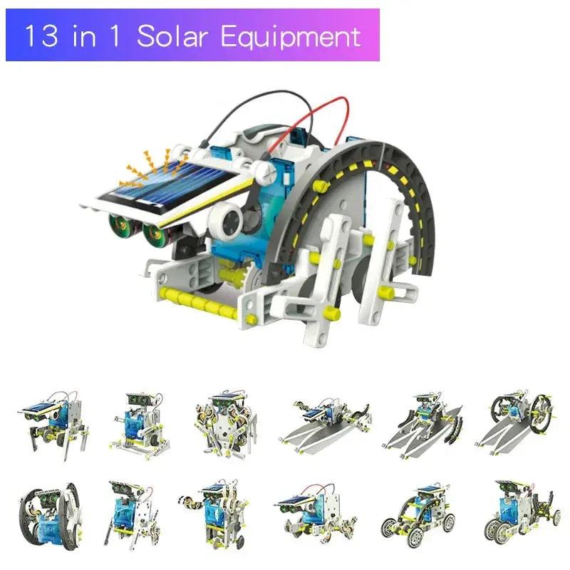  Solar Powered Robot DIY Kit For STEM Education 13 Forms -  ToylandEU™