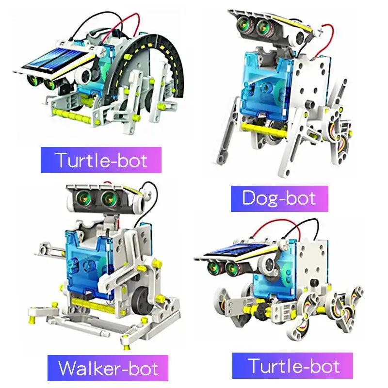  Solar Powered Robot DIY Kit For STEM Education 13 Forms -  ToylandEU™