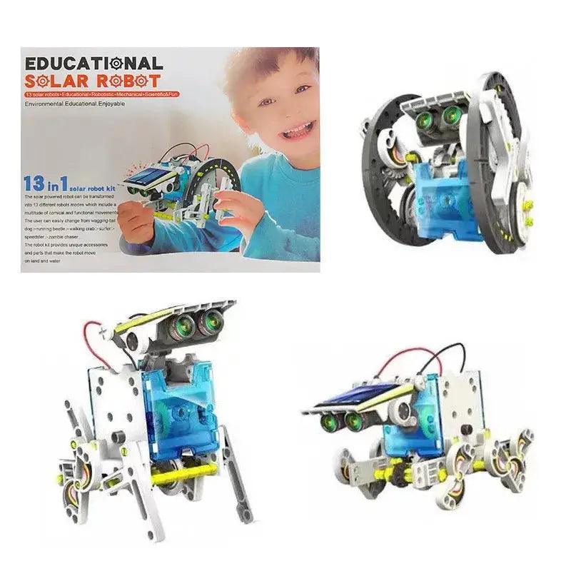  Solar Powered Robot DIY Kit For STEM Education 13 Forms -  ToylandEU™