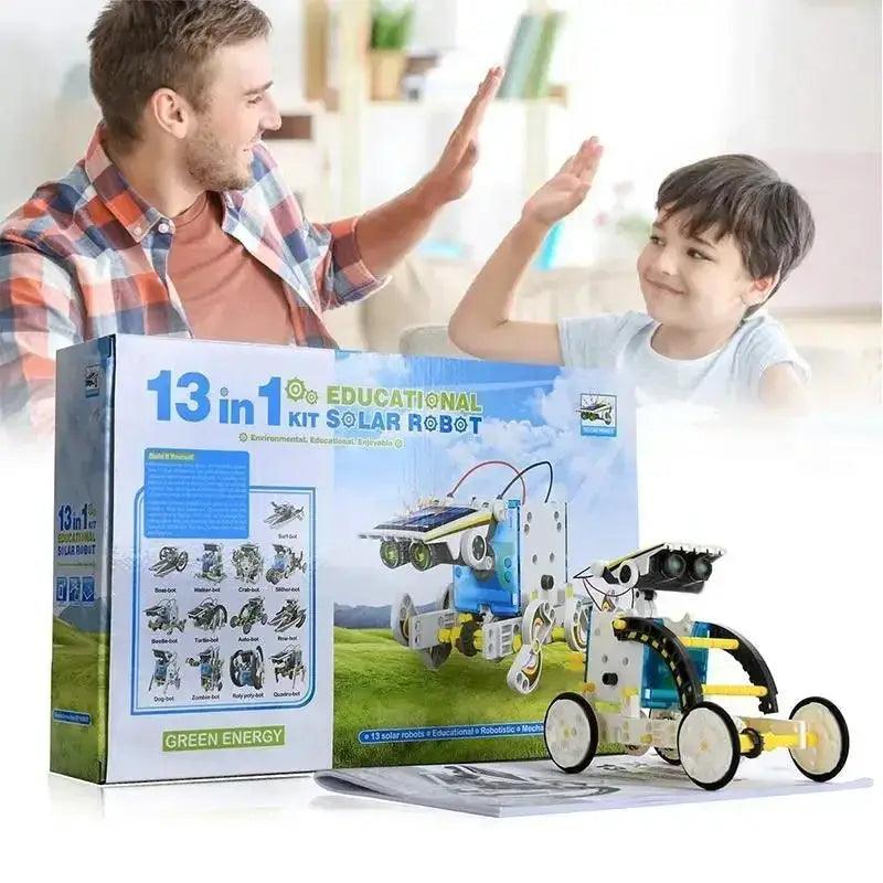  Solar Powered Robotics Kit Thirteen In One For STEM -  ToylandEU™