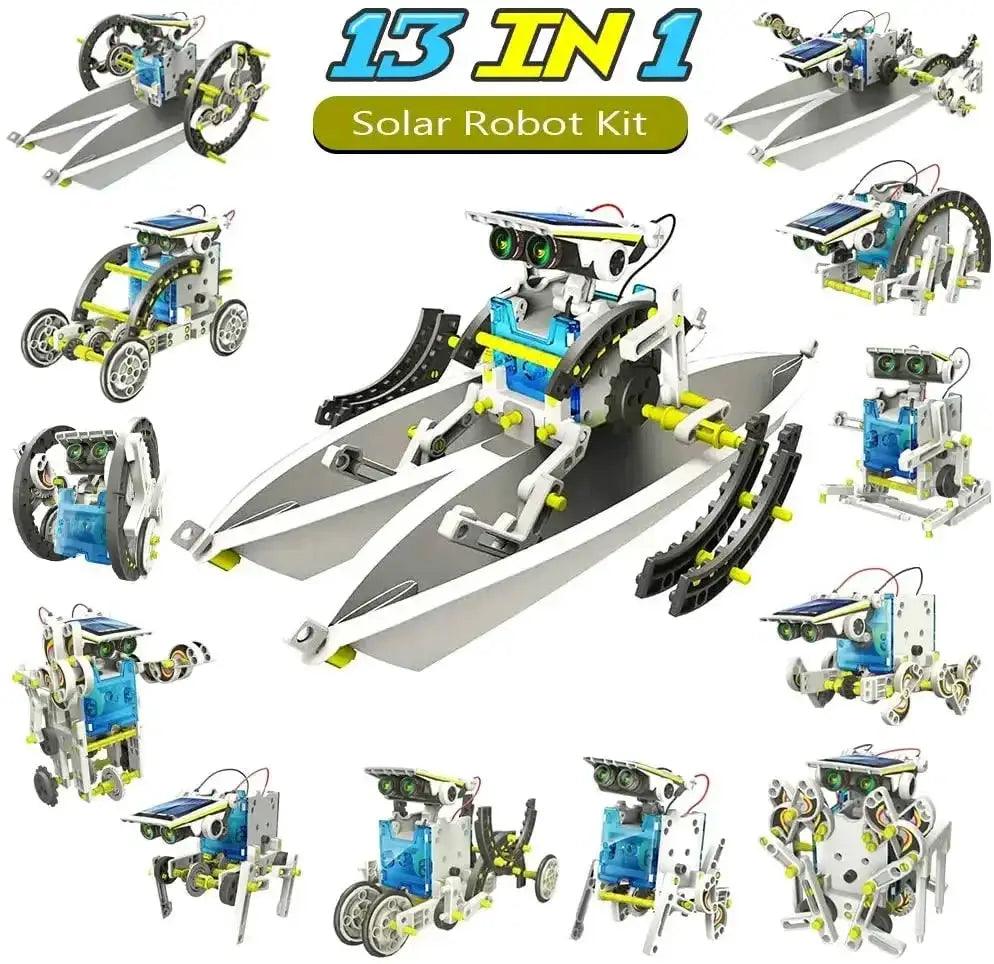  Solar Powered Robotics Kit Thirteen In One For STEM -  ToylandEU™