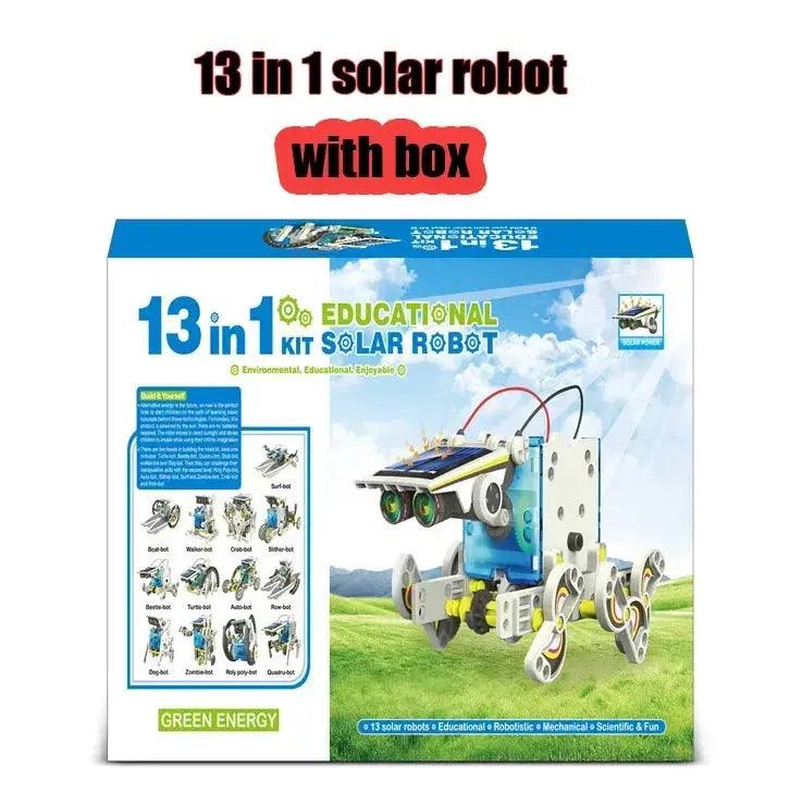  Solar Powered Robotics Kit Thirteen In One For STEM -  ToylandEU™