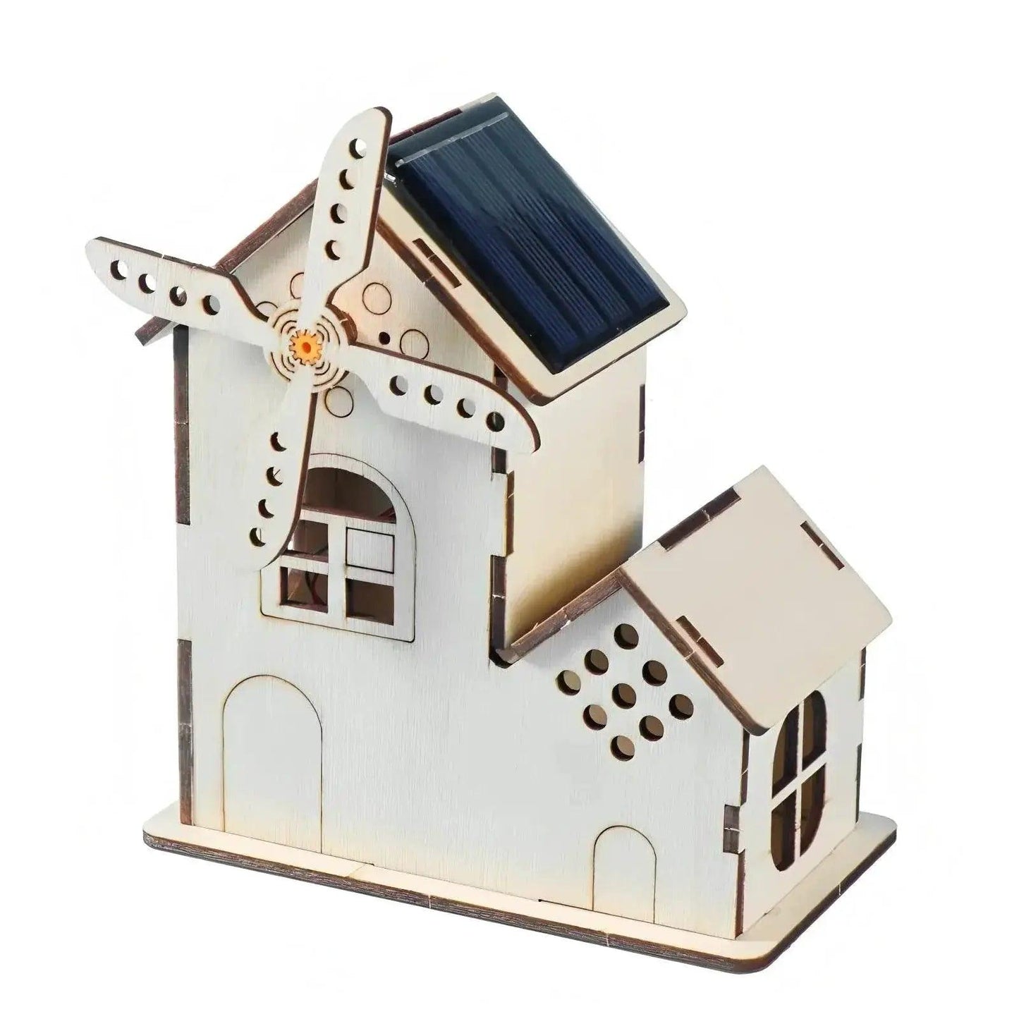  Solar-powered DIY Windmill Houses Children's DIY Handcrafted Assembly Models Educational Science Experiment Toys -  ToylandEU™