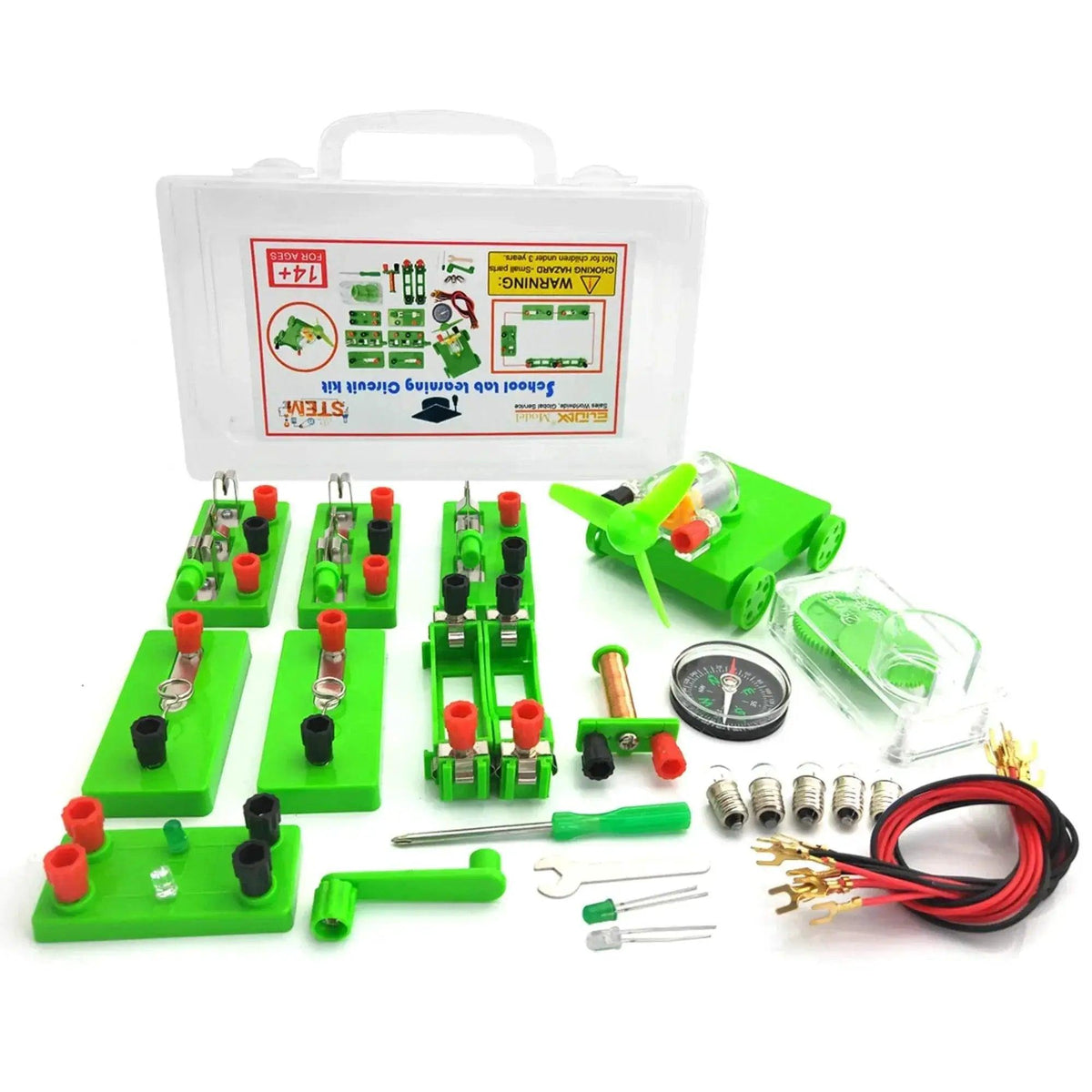  Student Electric Circuit Education Kits for School Lab Learning Physics Electromagnetic Experiments Teaching Aids Science Toys -  ToylandEU™