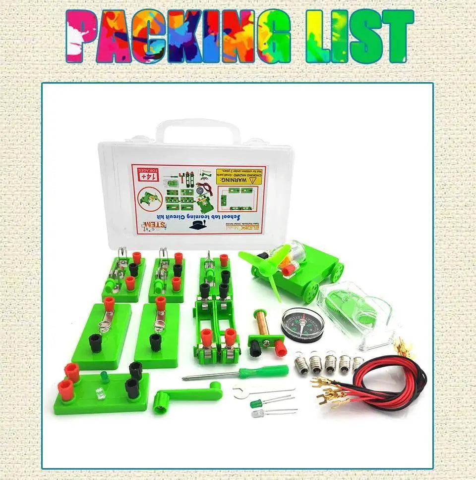  Student Electric Circuit Education Kits for School Lab Learning Physics Electromagnetic Experiments Teaching Aids Science Toys -  ToylandEU™