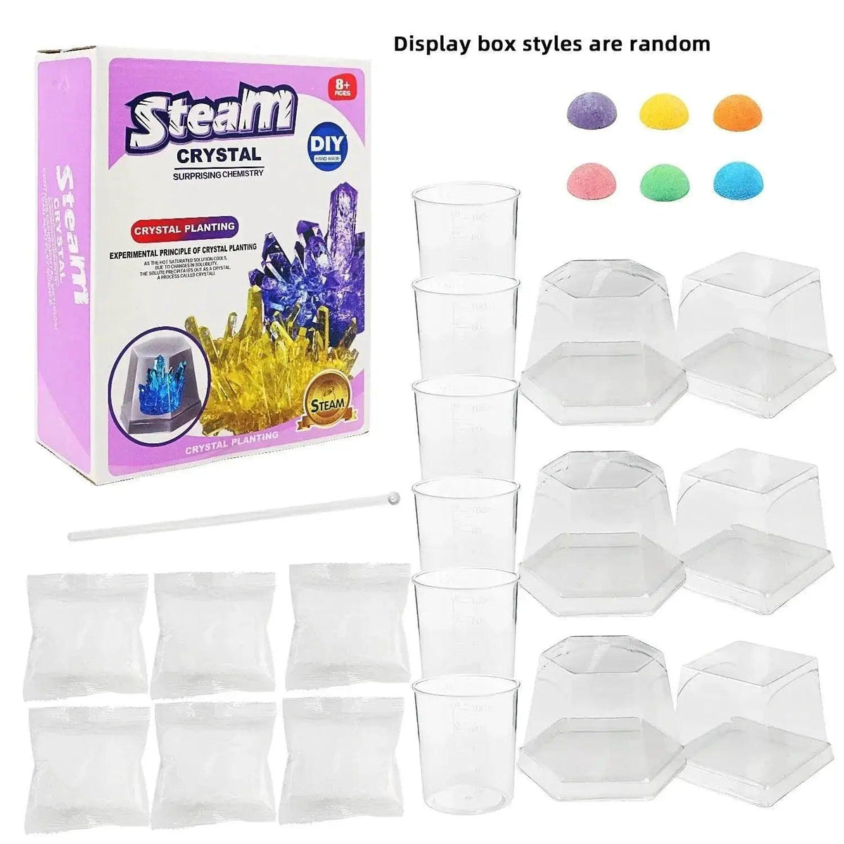  Technology Toy Crystal Planting DIY Scientific Experiment Set Fun Parent-Child Communication Chemical Crystallization Principles -  ToylandEU™