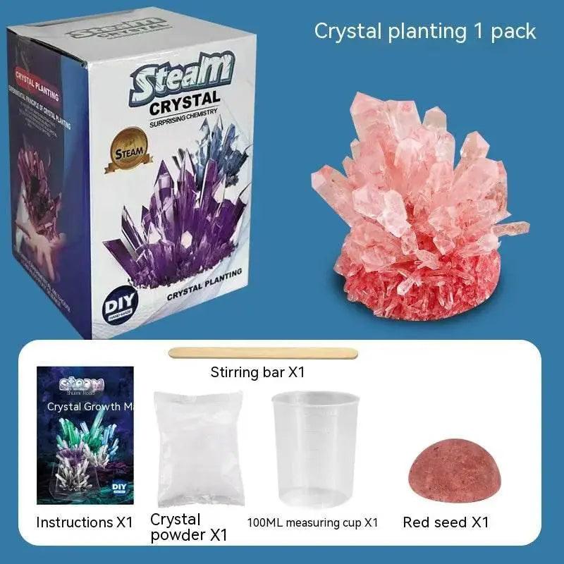  Technology Toy Crystal Planting DIY Scientific Experiment Set Fun Parent-Child Communication Chemical Crystallization Principles -  ToylandEU™