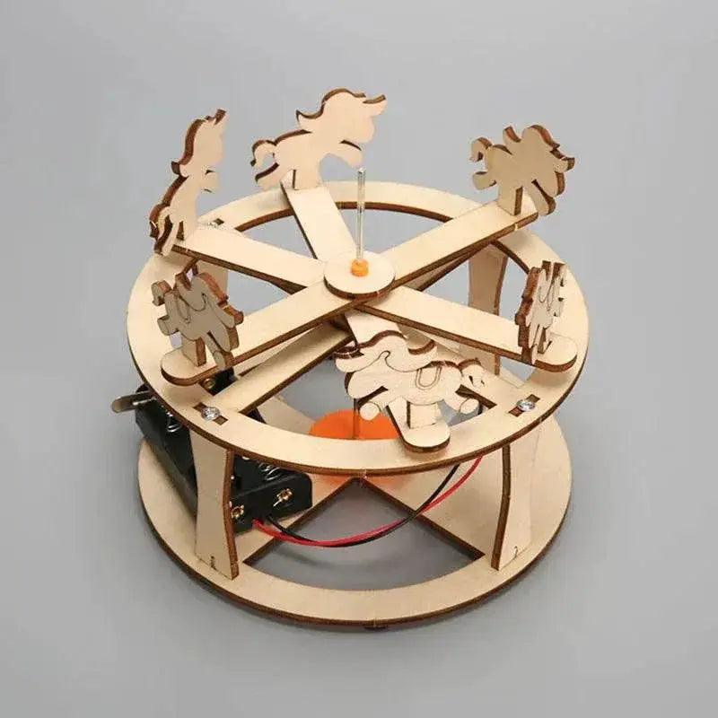  Wooden Traffic Lights Model Kids Science Toy Funny Technology Physics Teaching Aids Kit Learning Educational Toys for Children -  ToylandEU™