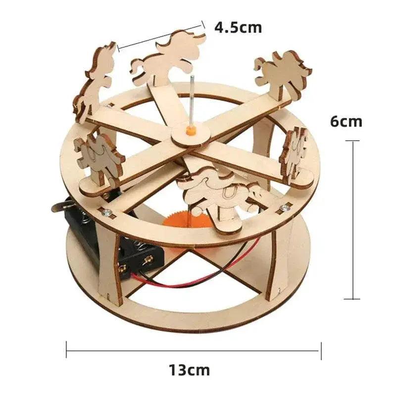  Wooden Traffic Lights Model Kids Science Toy Funny Technology Physics Teaching Aids Kit Learning Educational Toys for Children -  ToylandEU™