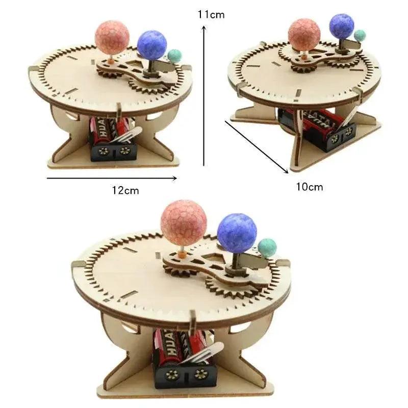  Trisphere Sun Earth Moon Planet Solar System Model Kids DIY Science Toys Educational Kit -  ToylandEU™