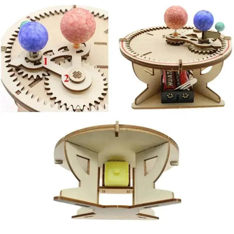  Trisphere Sun Earth Moon Planet Solar System Model Kids DIY Science Toys Educational Kit -  ToylandEU™