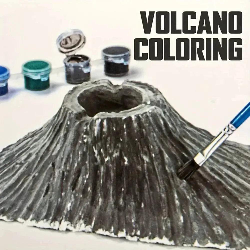  Creative Volcano Eruption Experiment Set DIY Painting Coloring Kit Educational Science Toy Birthday Gifts for Boys and Girls -  ToylandEU™