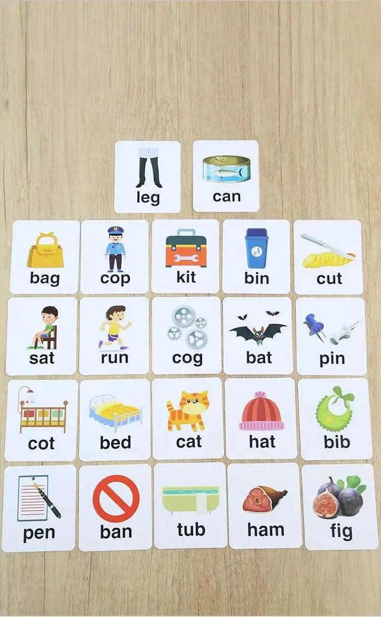  Montessori Vowels Go Position Spelling Word Letter Maze Matching Game Wooden Educational Toy For Ages 3 To 12 -  ToylandEU™