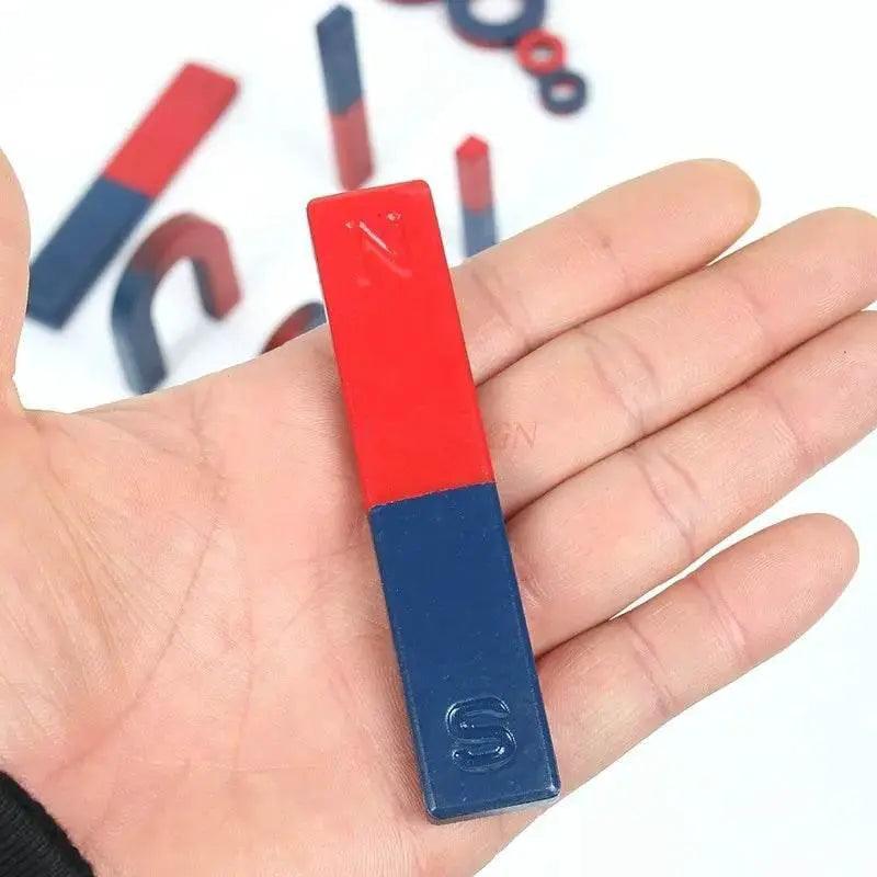  Weak Magnetism Magnet Toy Kid U Bar Ring Physics Science Experiment Magnet Teaching Aid Education Toy with Strong Magnetism -  ToylandEU™