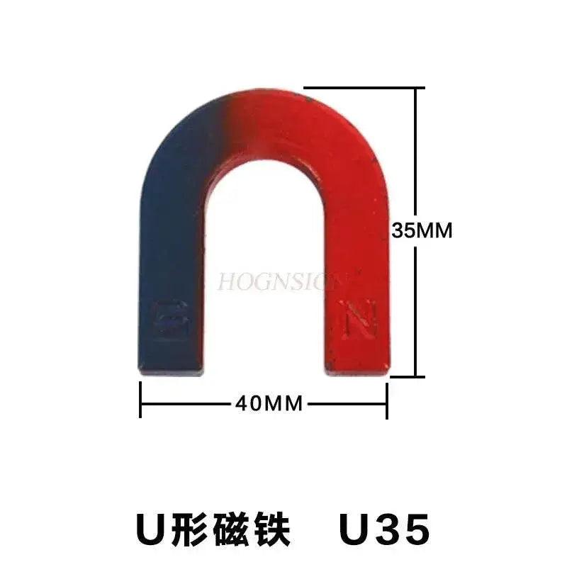  Weak Magnetism Magnet Toy Kid U Bar Ring Physics Science Experiment Magnet Teaching Aid Education Toy with Strong Magnetism -  ToylandEU™