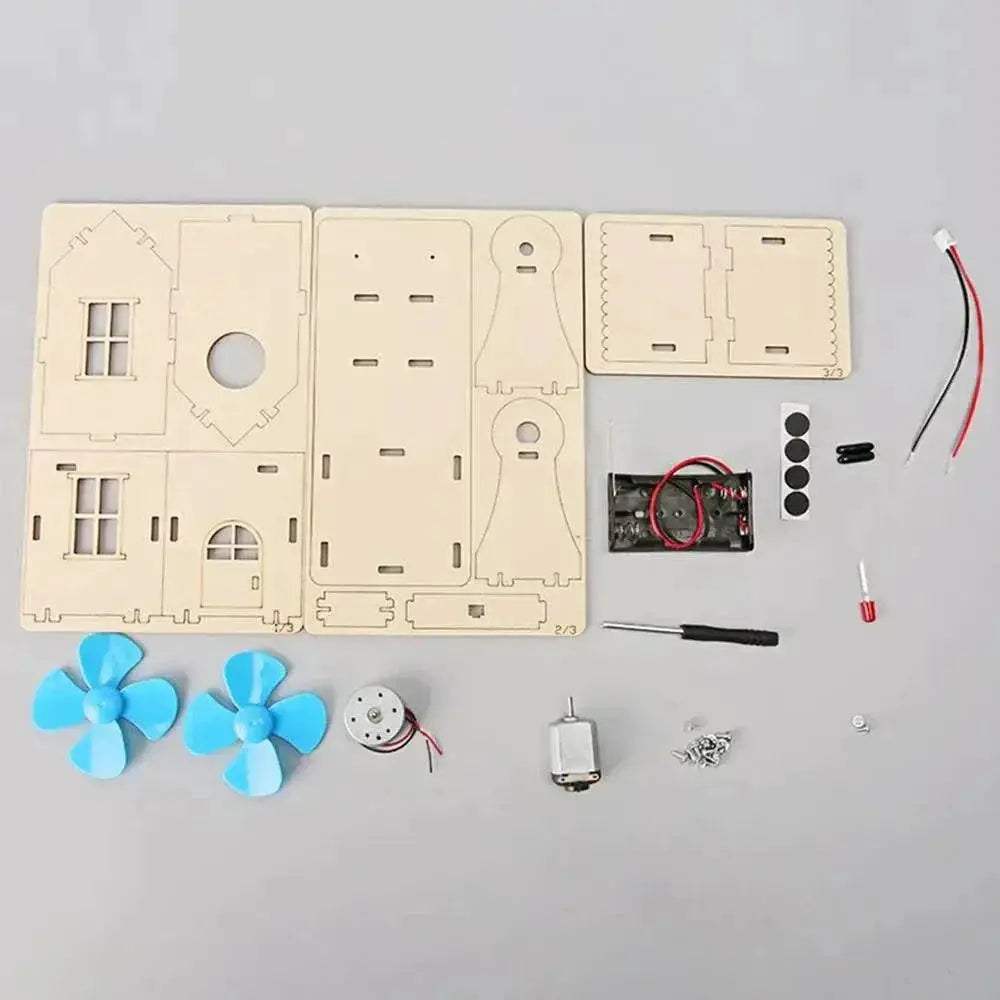  Creative Wind Power Science Kit for Kids - Build Your Own Wind Turbines and Learn About Electricity -  ToylandEU™